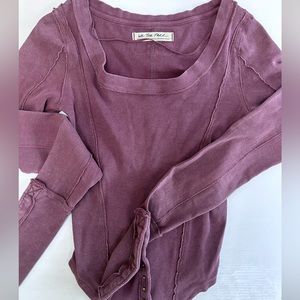 Free People - We The Free Ribbed Long Sleeve